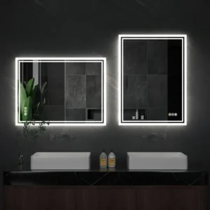 LUVODI 28x36 inch Illuminate Bathroom Mirror