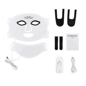 Silicone LED Mask Face With Neck 7 Colors
