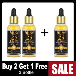 AILKE 24K Gold Perfect Flawlessly Lightening Skin Care Kit